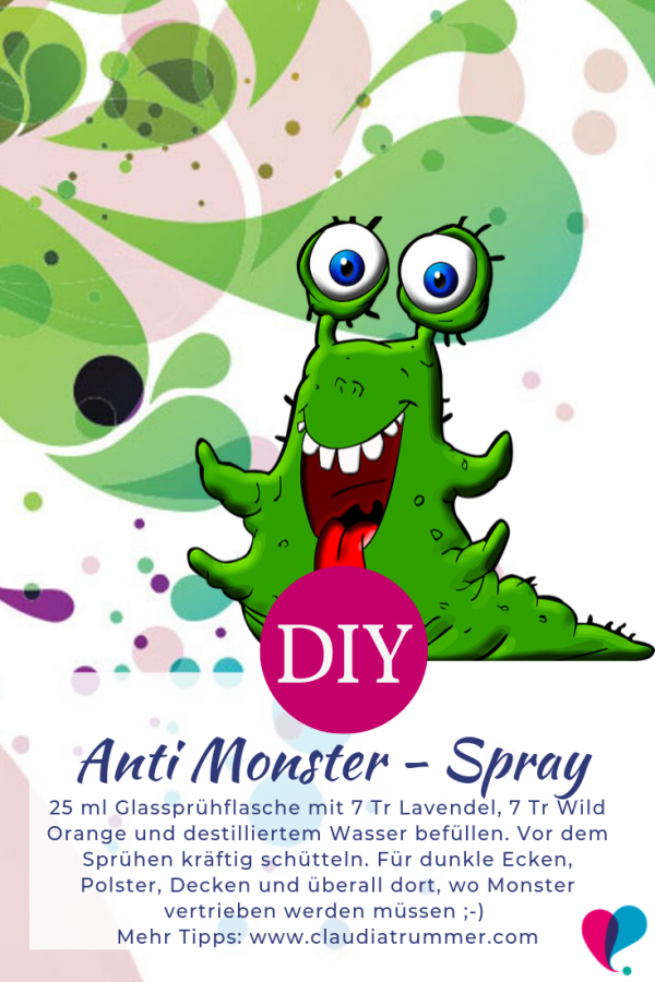 Anti Monster Spray mit ätherischen Ölen Anti Monster Spray Rezept