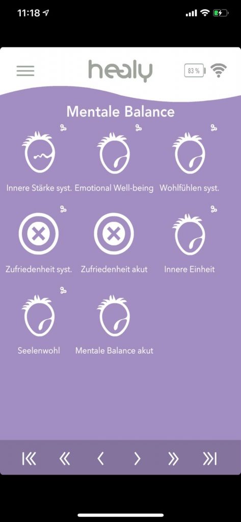 Healy Programm Mentale Balance