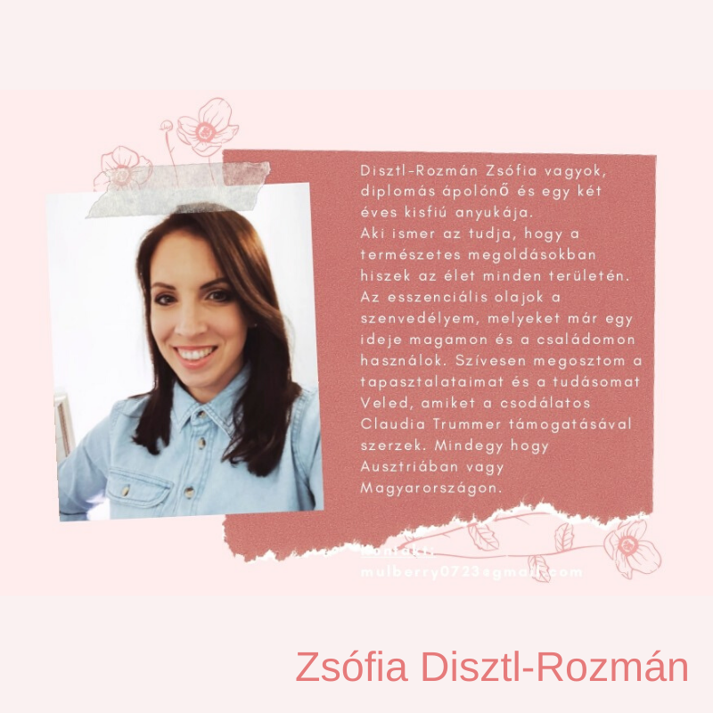 Zsófia Disztl – Rozman doTERRA Kontakt